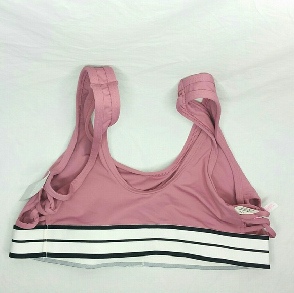 Pink VS Ultimate Unlined Sports Yoga Bralette - Picture 2 of 4