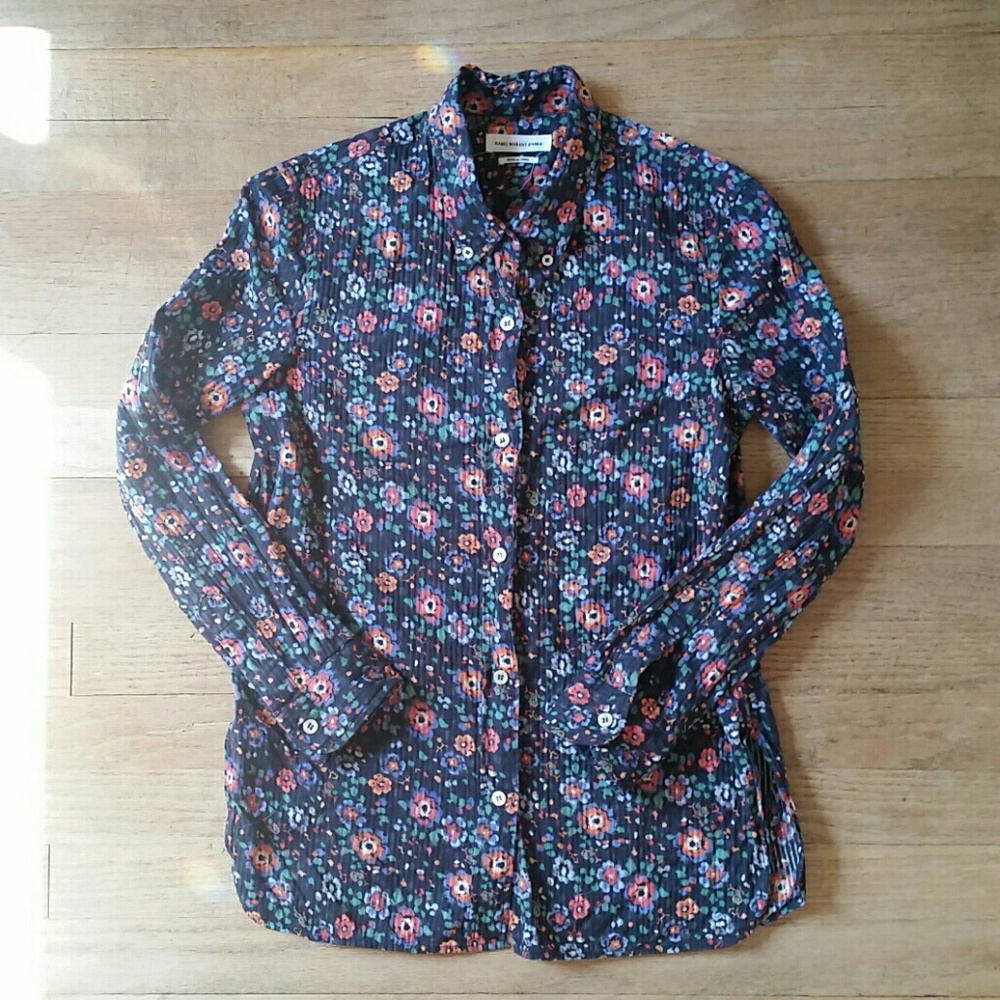 Isabel Marant Etoile floral button up