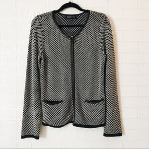 Jones New York KNITTED ZIP UP CARDIGAN!!!