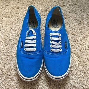 Blue Vans Shoes