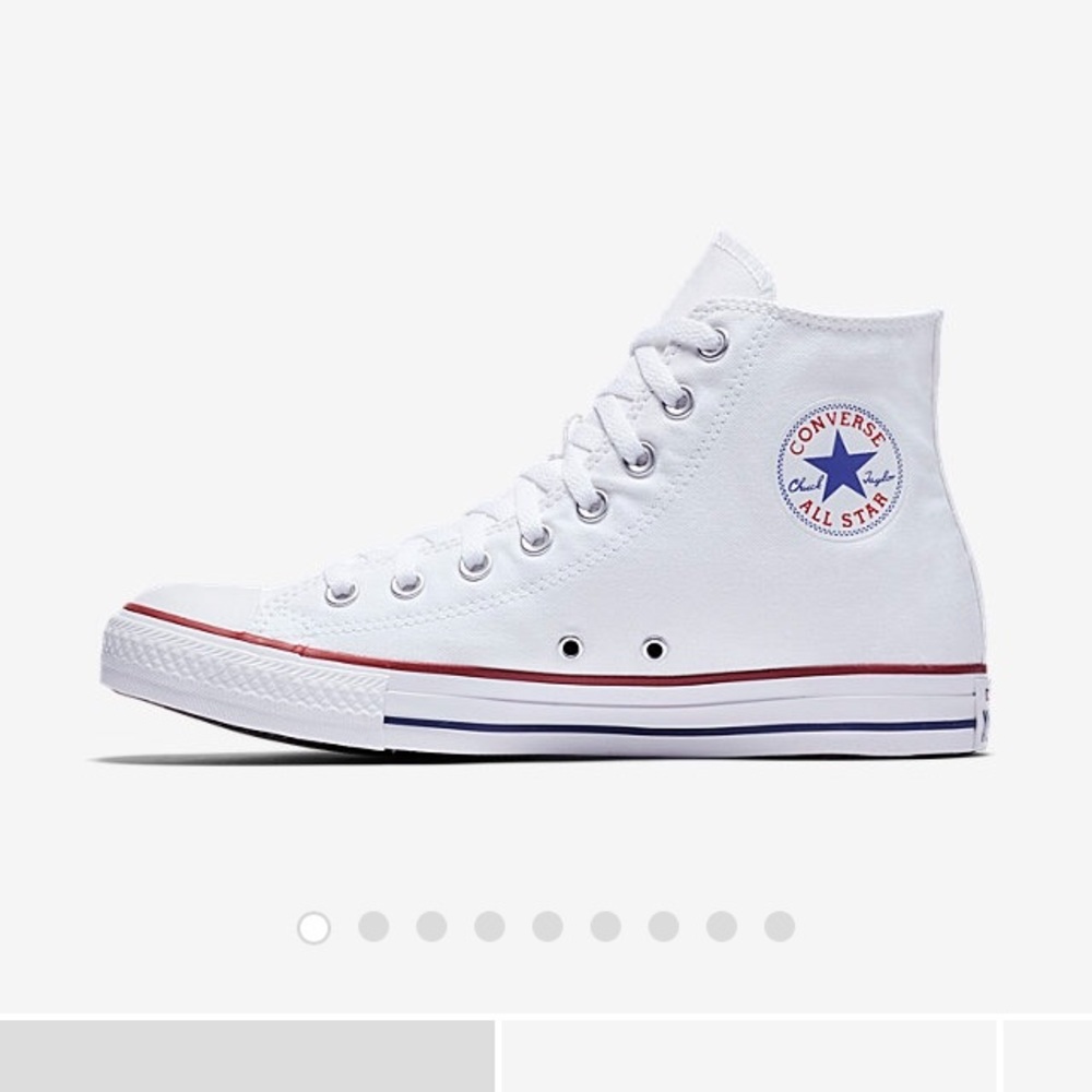 White high top converse