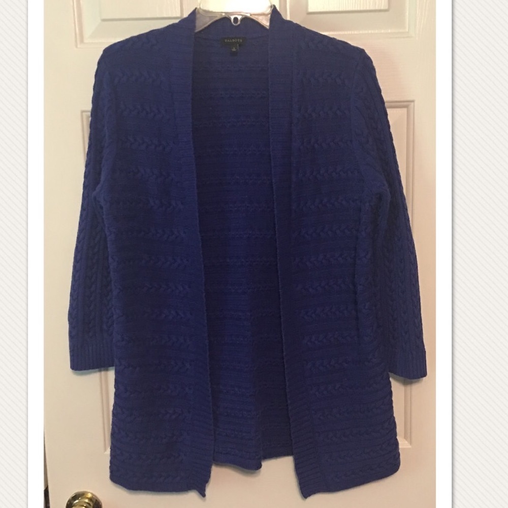 Talbots cable knit sweater