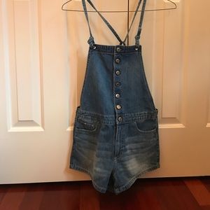overall shorts