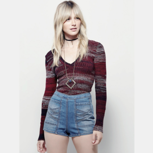 NEW w/tags FREE PEOPLE Radar Love Highrise Shorts