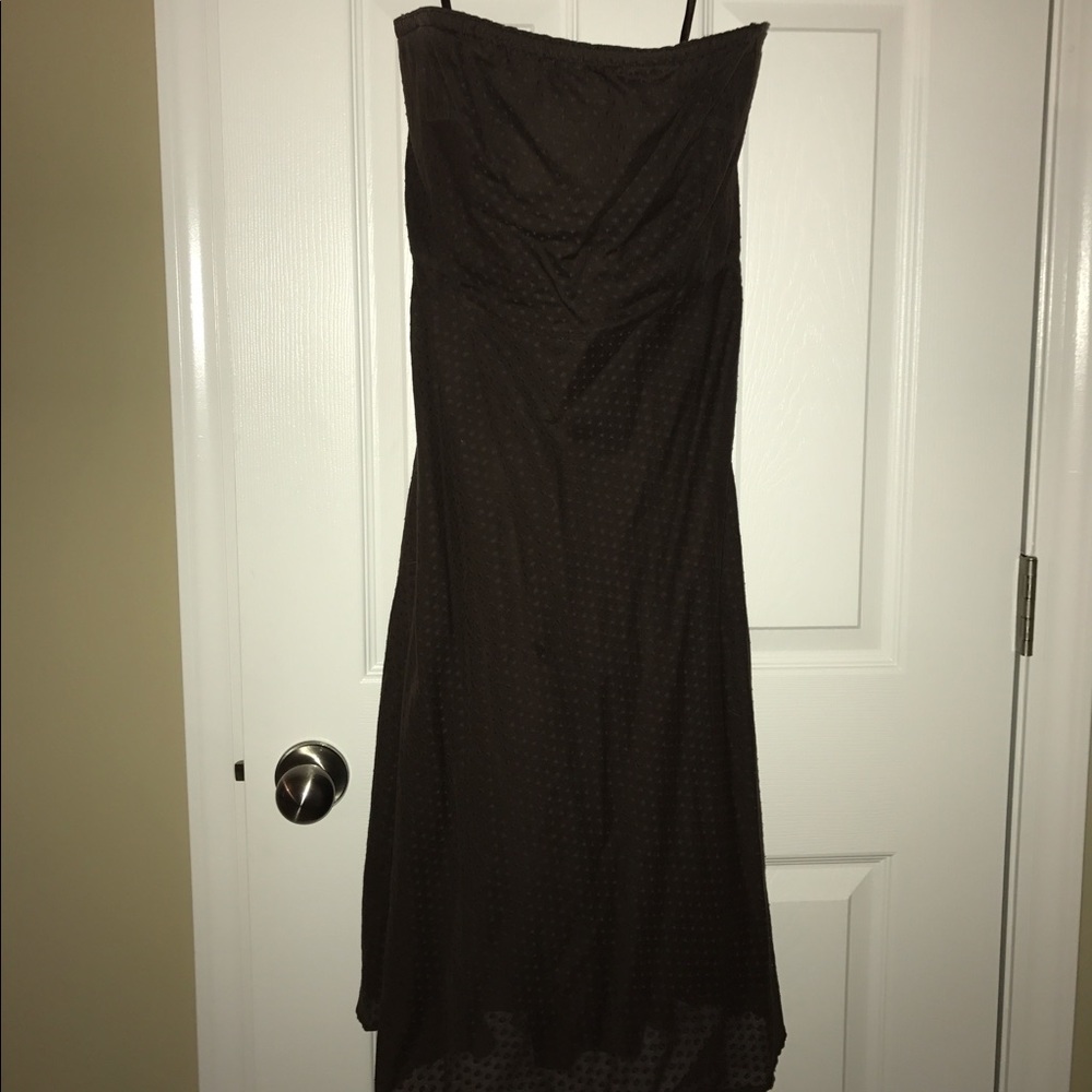 Brown jcrew dress