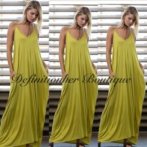Tea green Pocket Maxi