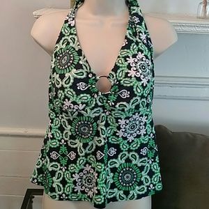Paisley tankini swim top size 14 Paisley tankini swim top size 14