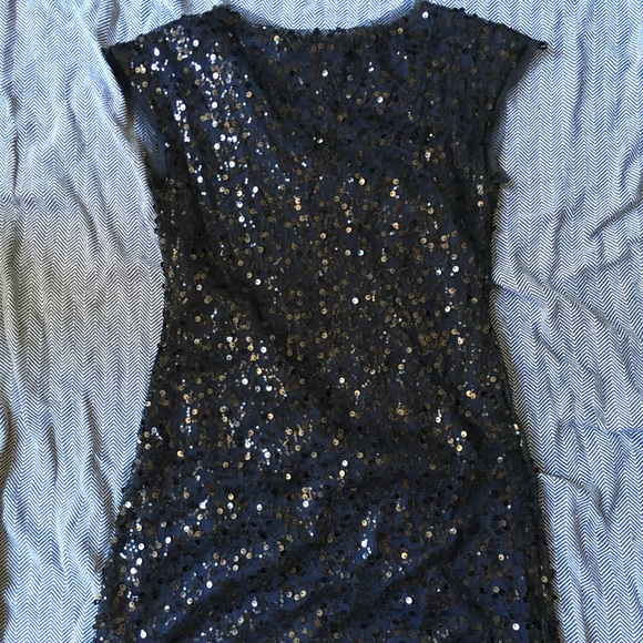 EUC INC sequin mini-dress size M - Picture 2 of 3