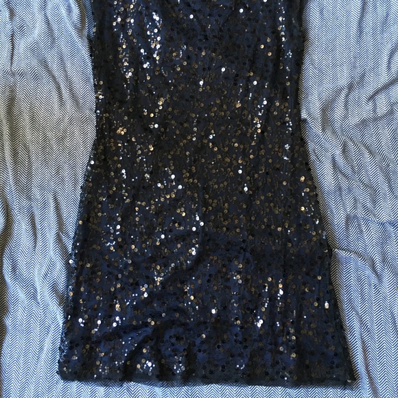 EUC INC sequin mini-dress size M - Picture 3 of 3