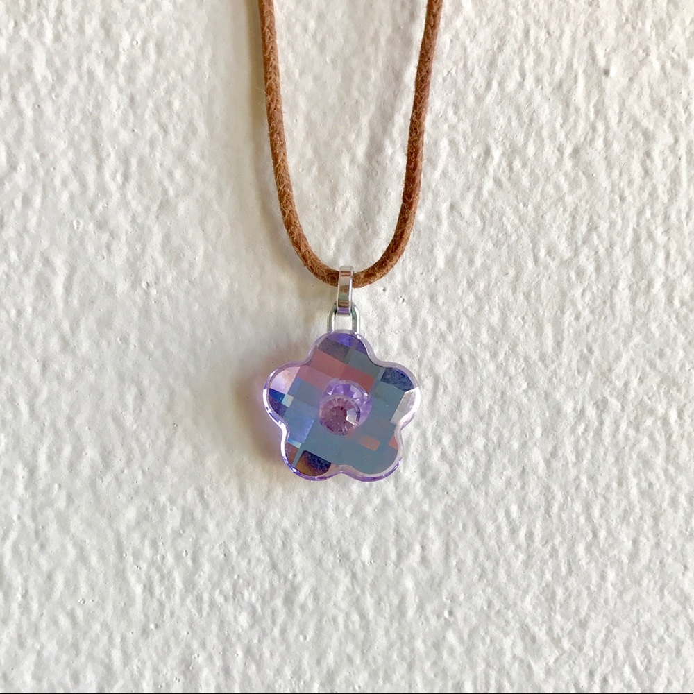 Swarovski Flower Necklace