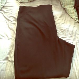 Black Ponte Skinny Pants