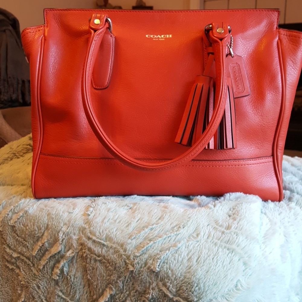 Coach: Legacy leather medium carryall