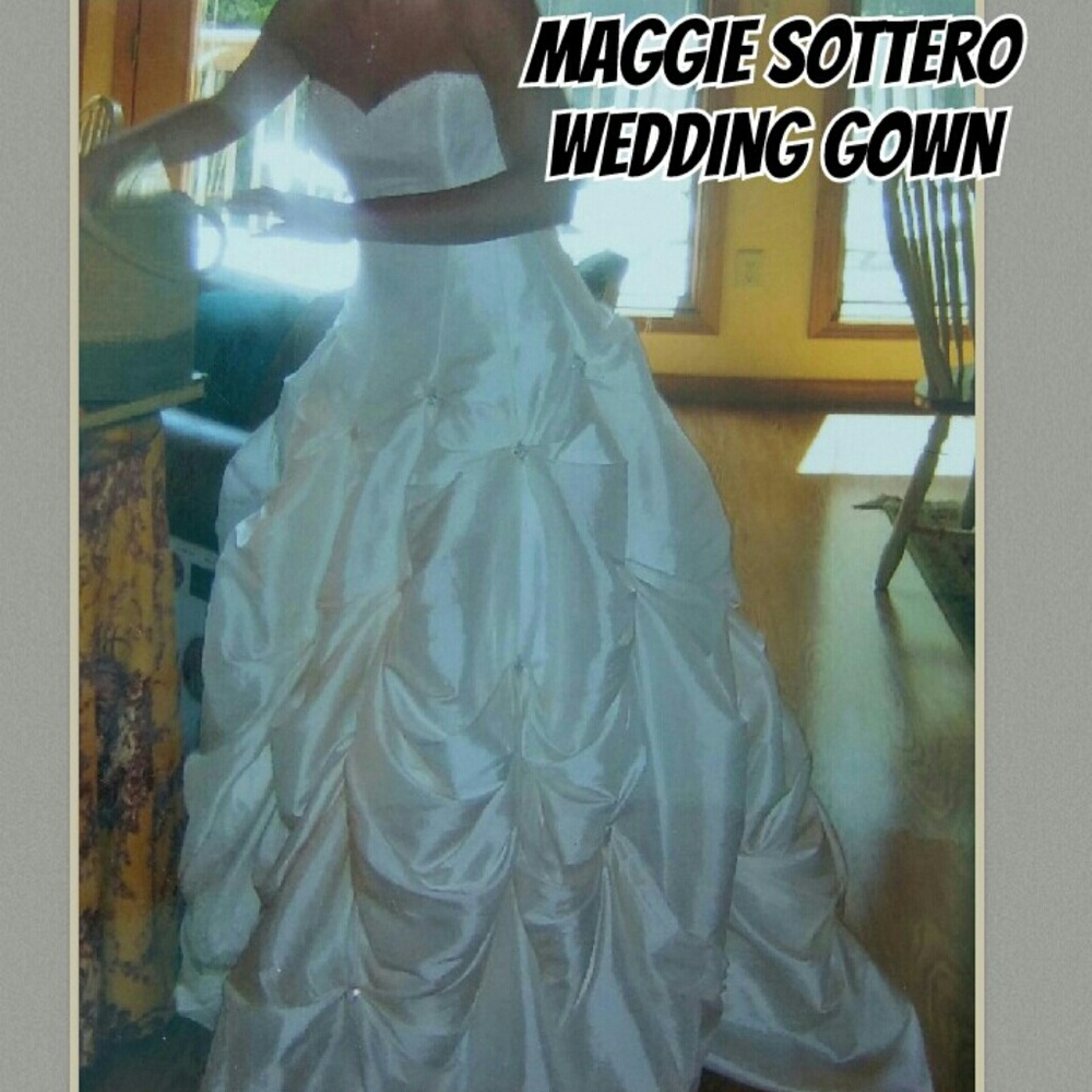 Maggie Suttero Strapless Corset Wedding Gown