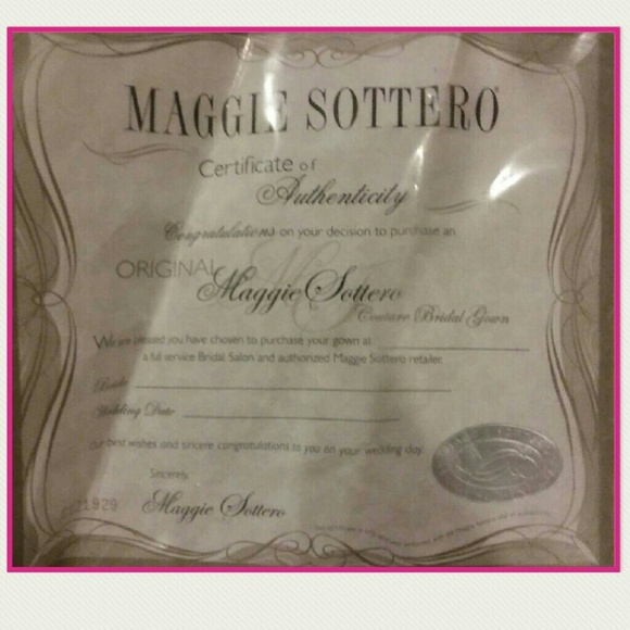 Maggie Suttero Strapless Corset Wedding Gown - Picture 3 of 4