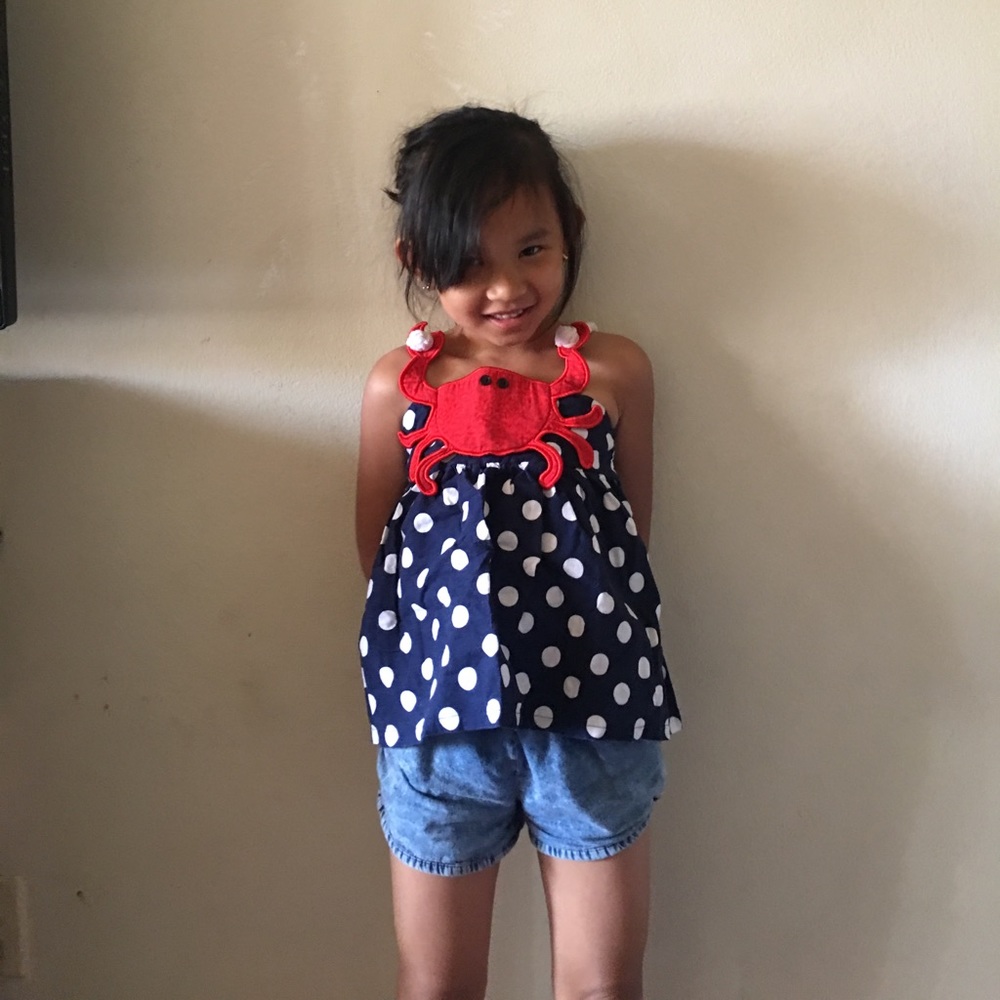 MUDPIE CRAB TANK TOP 4T