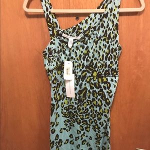 Diane Von Furstenberg Leopard Dress (size 4)