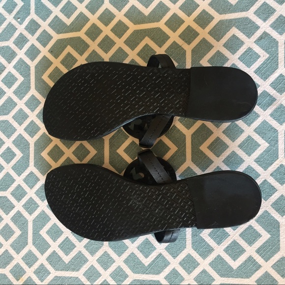 Black leather Miller Sandals - Picture 3 of 4