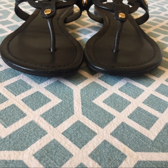 Black leather Miller Sandals - Picture 4 of 4