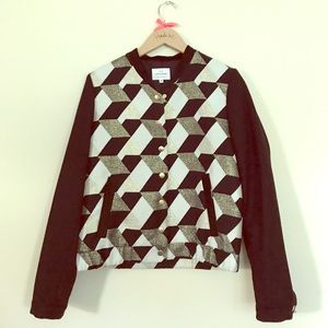 Black, white & gold Teddy  - Sézane