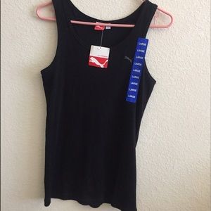 Puma black tank top