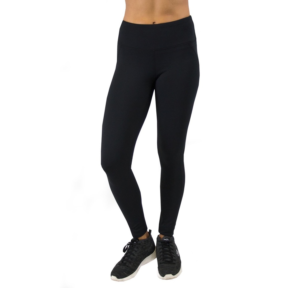 Full length black leggings