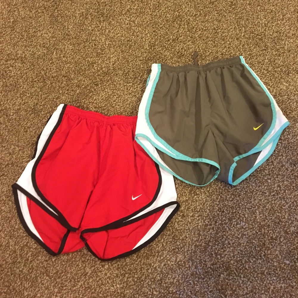 Nike tempo shorts- 2 pair