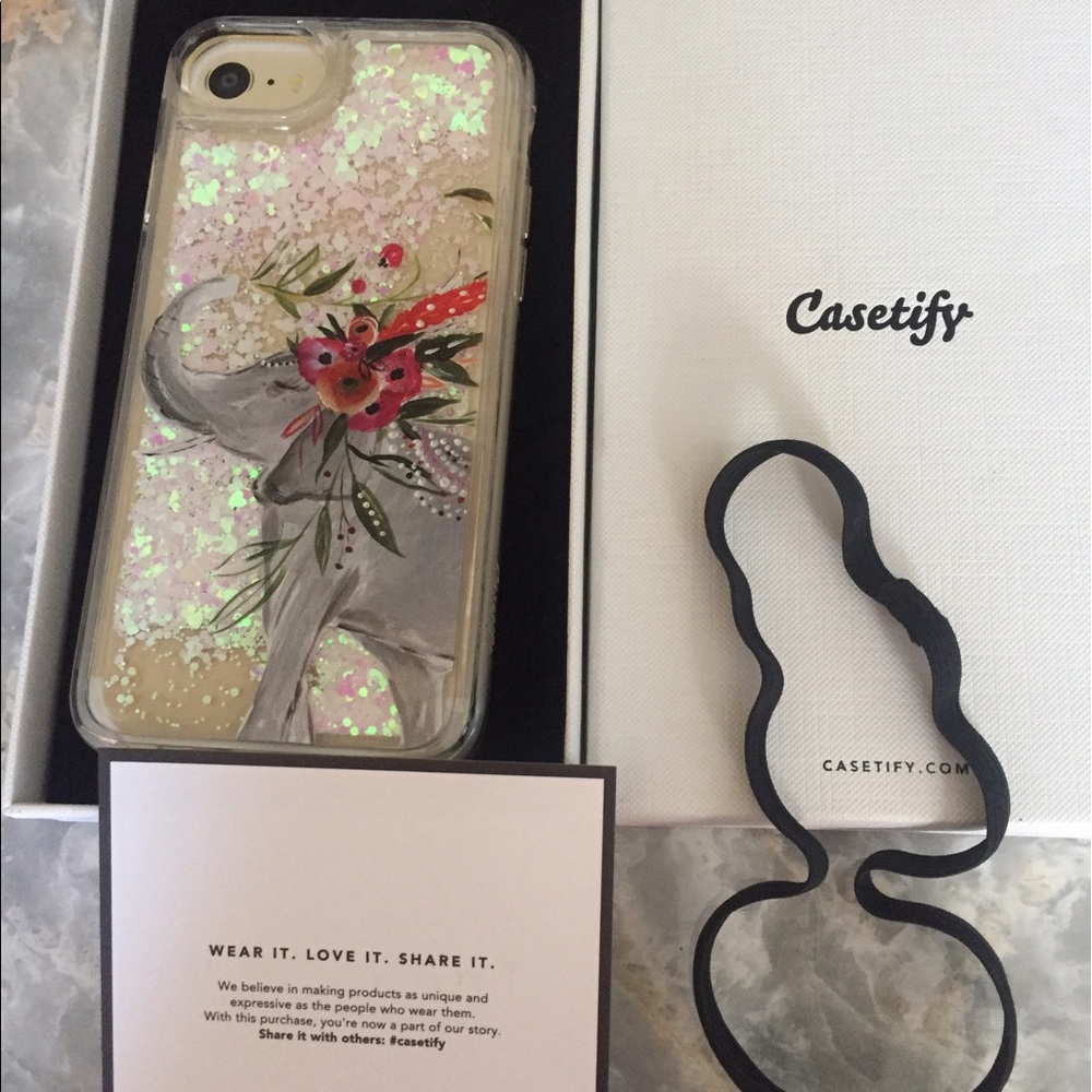 Casetify IPhone  6/6S Unicorn Pastel Glitter New
