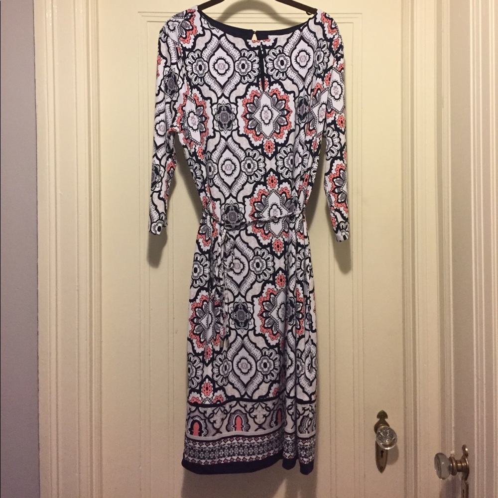 Liz Claiborne Mosaic Shift Dress