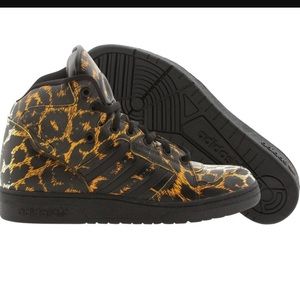 Kids/Toddler Jeremy Scott Leopard High Top Sneaker