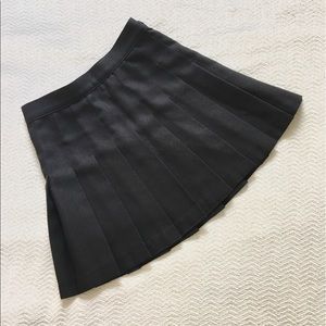 American Apparel black tennis skirt
