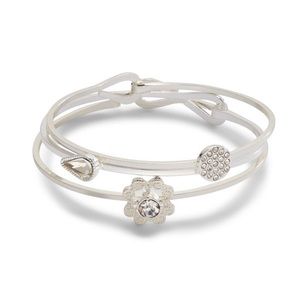 Vera Bradley Stackable Trio - silver