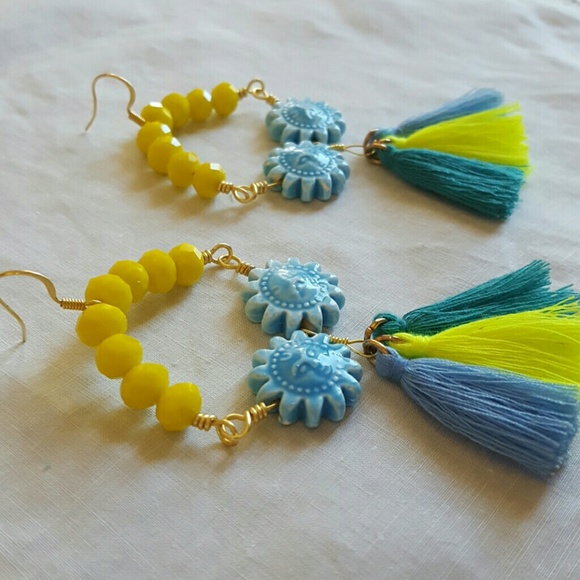 Bright Sunny Day Earrings - Picture 2 of 5