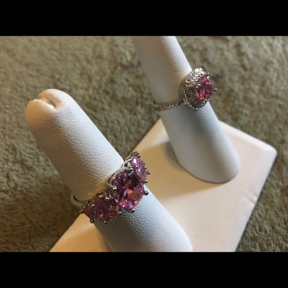 Sale! Bundle of 2 Sterling 925 - Size 6 Rings - Picture 2 of 8