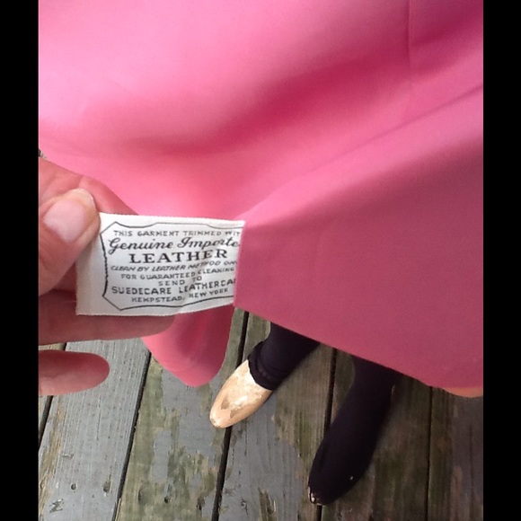 VTG 1960s SUEDED Leather Dress...FABULOUS - Picture 6 of 6