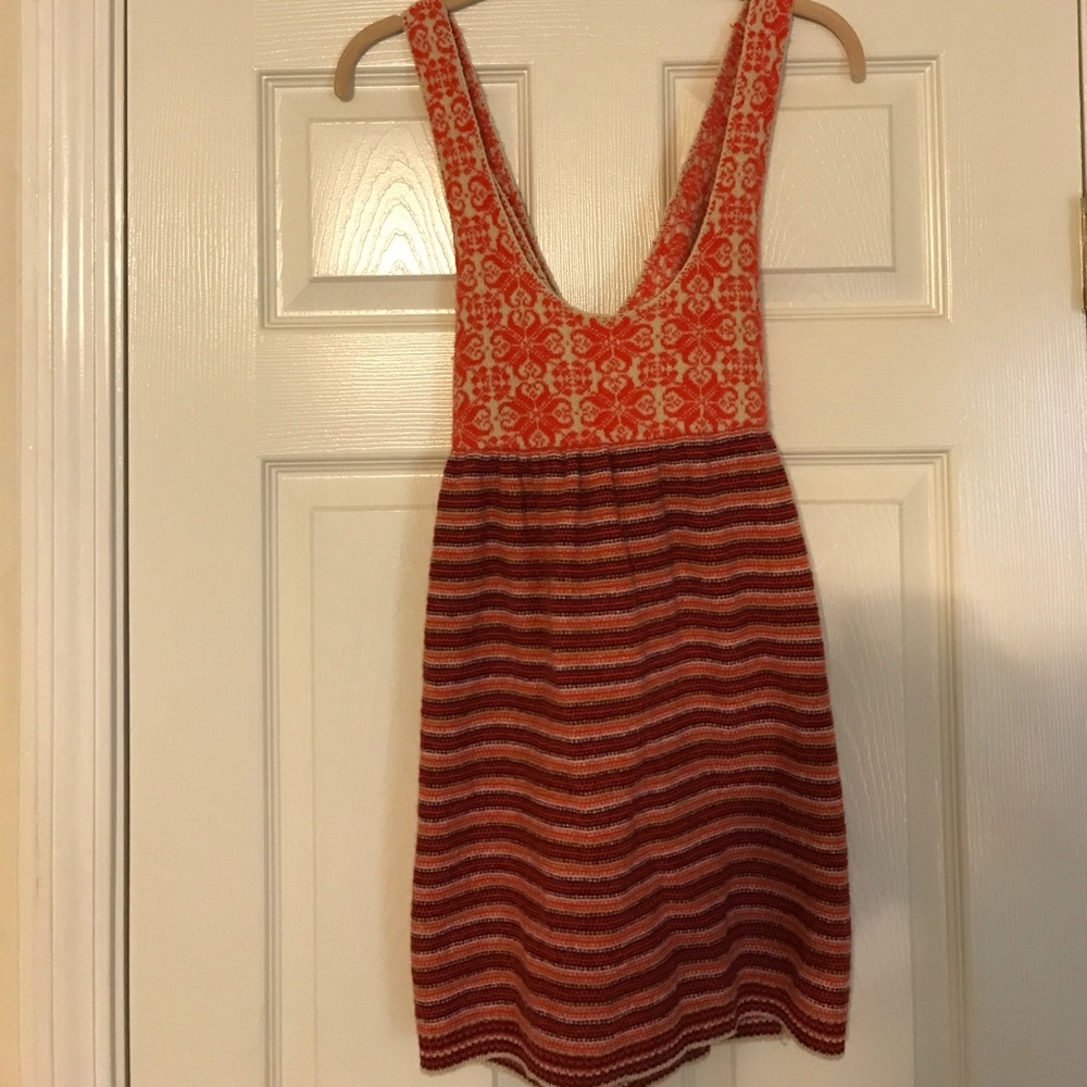 Free People sweater dress.