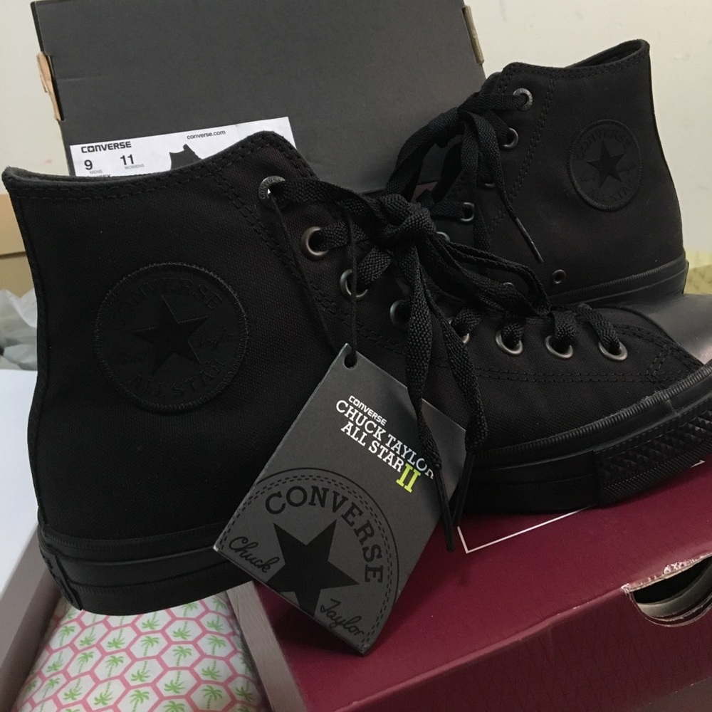 Converse chuck Taylor II high triple black