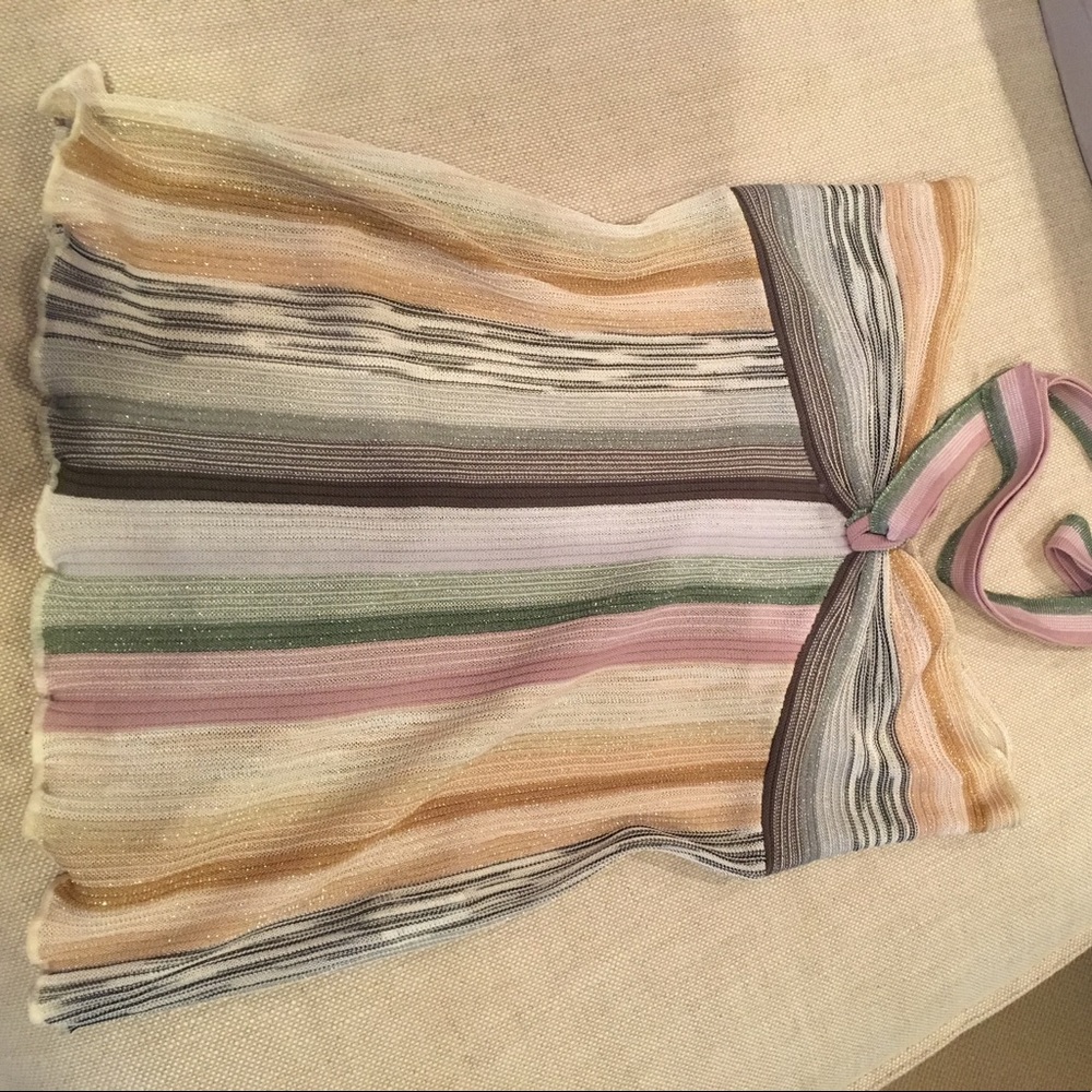 M Missoni shimmering halter top USA size 6