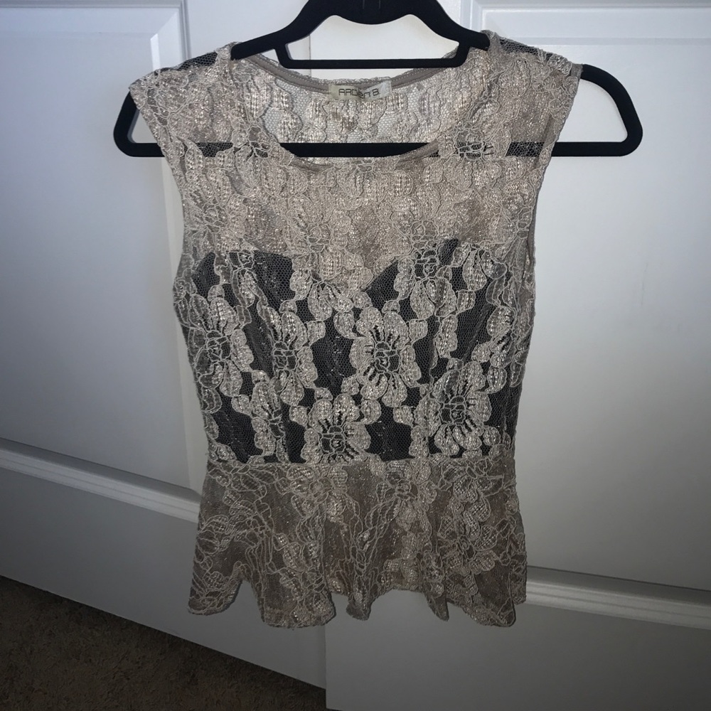 Peplum Arden B Top