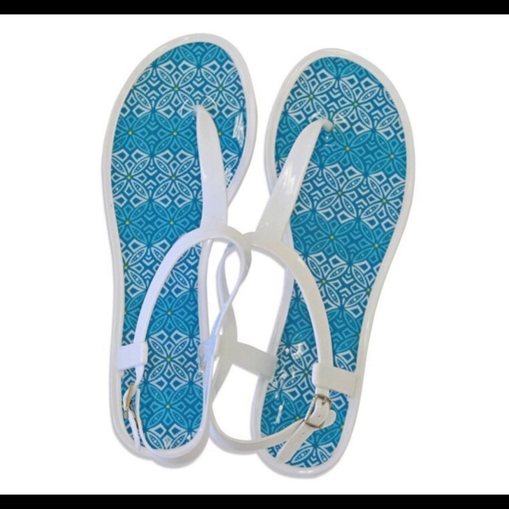💋💋💋💋💋White Jelly Sandals💋💋💋💋💋