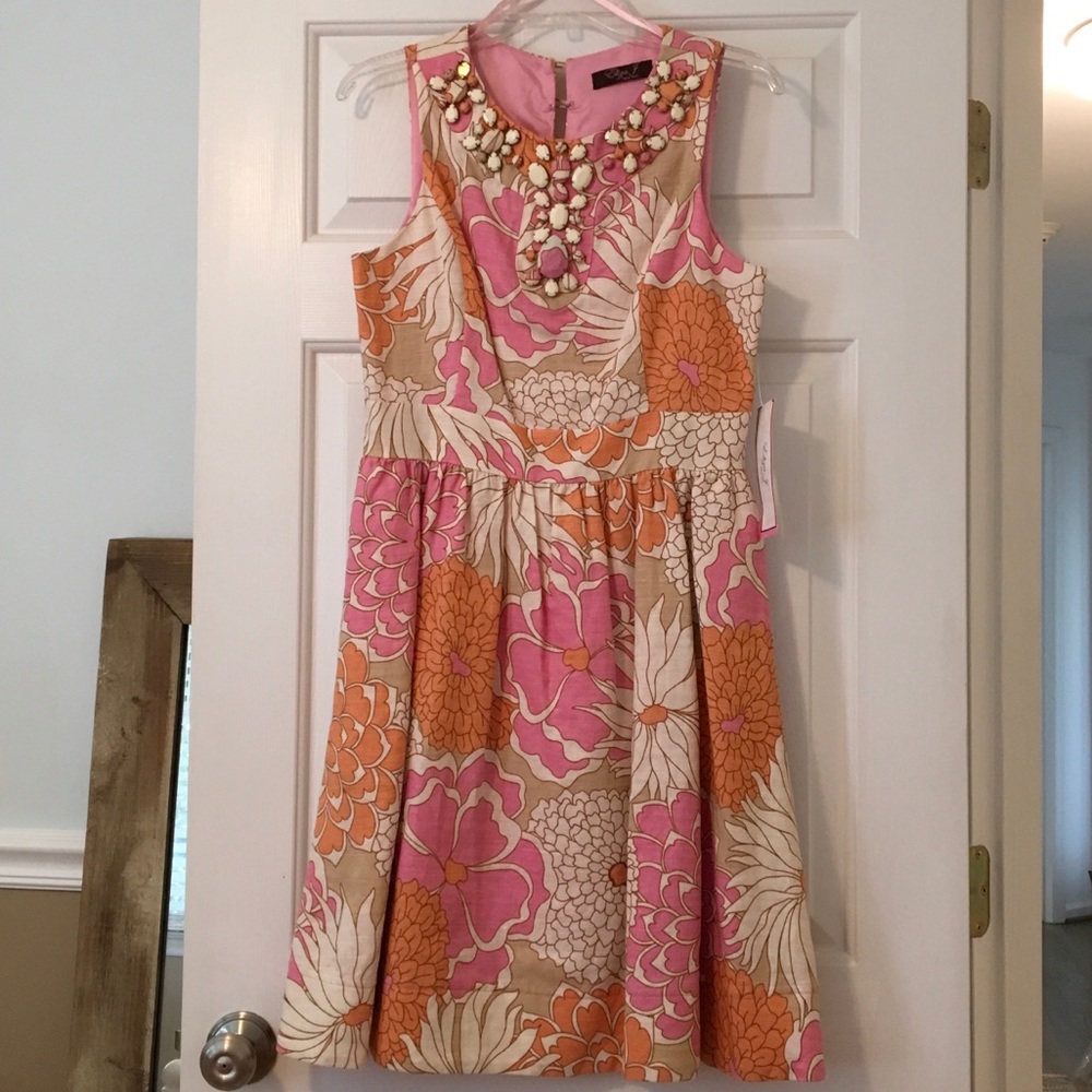 Eliza J floral dress NWT Size 8 - Picture 2 of 6