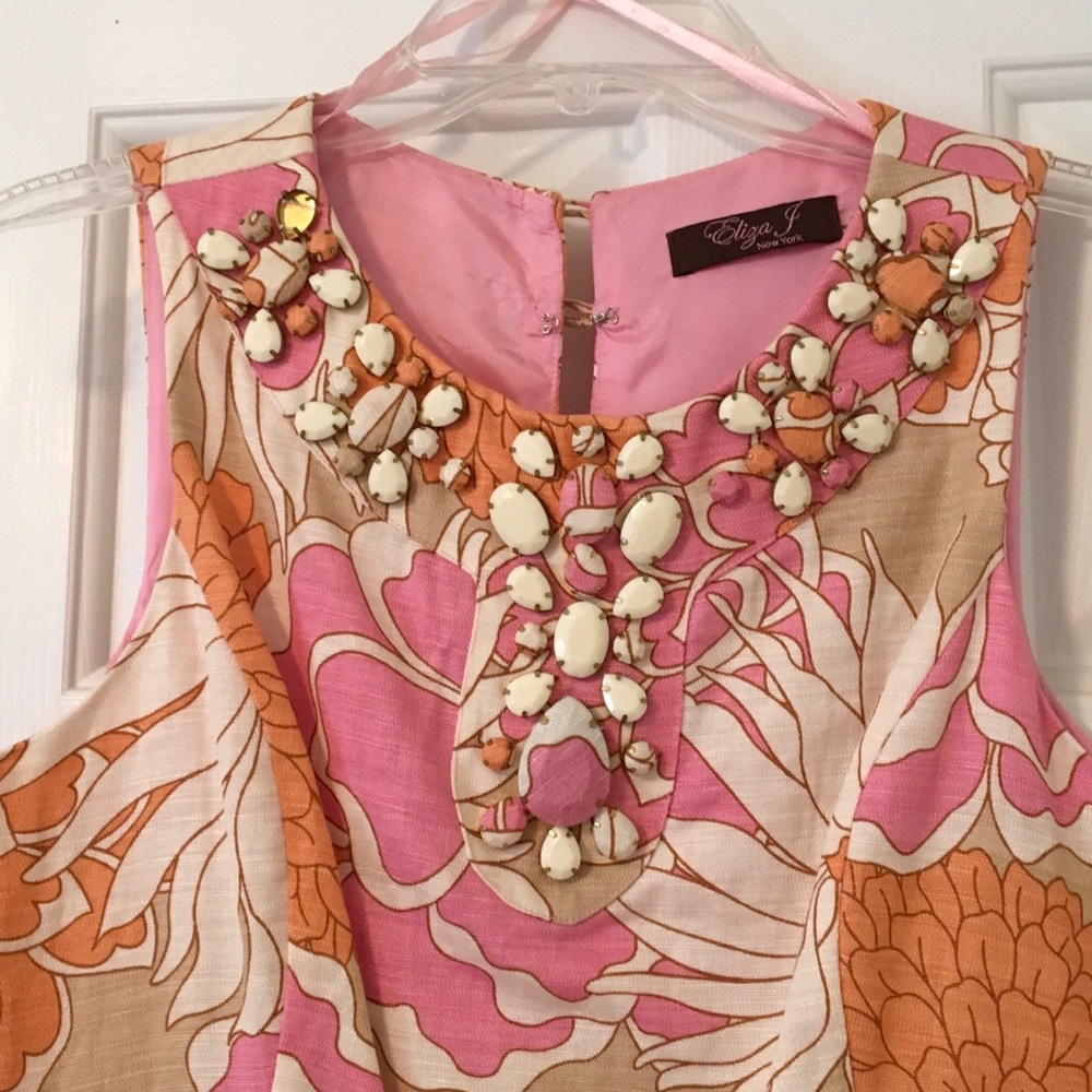 Eliza J floral dress NWT Size 8 - Picture 6 of 6