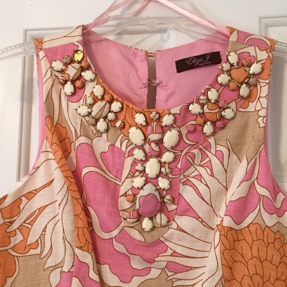 Eliza J floral dress NWT Size 8 - Picture 6 of 6