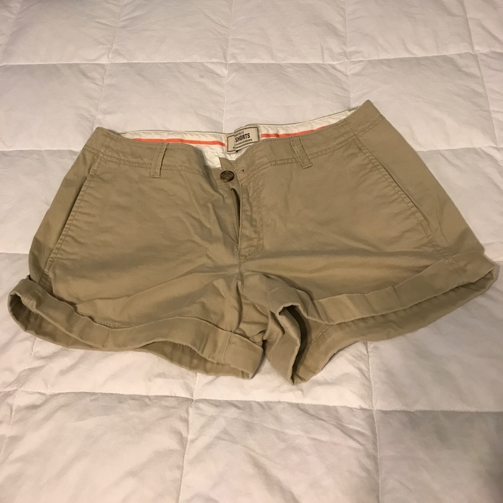 Khaki shorts