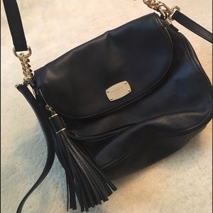 Authentic Black Leather Michael Kors