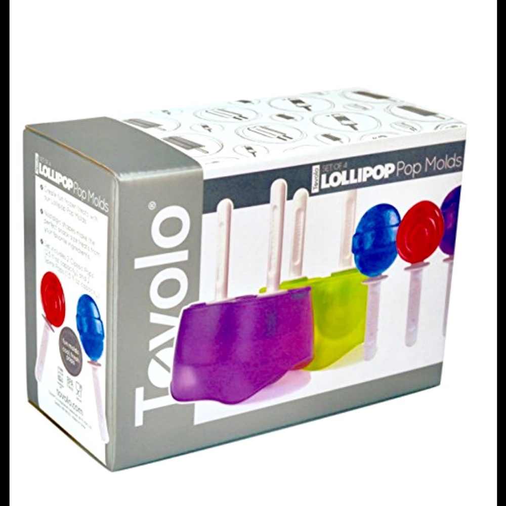 Tovolo Lollipop Pop Molds - Set of 4