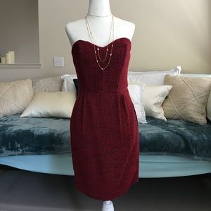 Rebecca Minkoff strapless mini cocktail dress