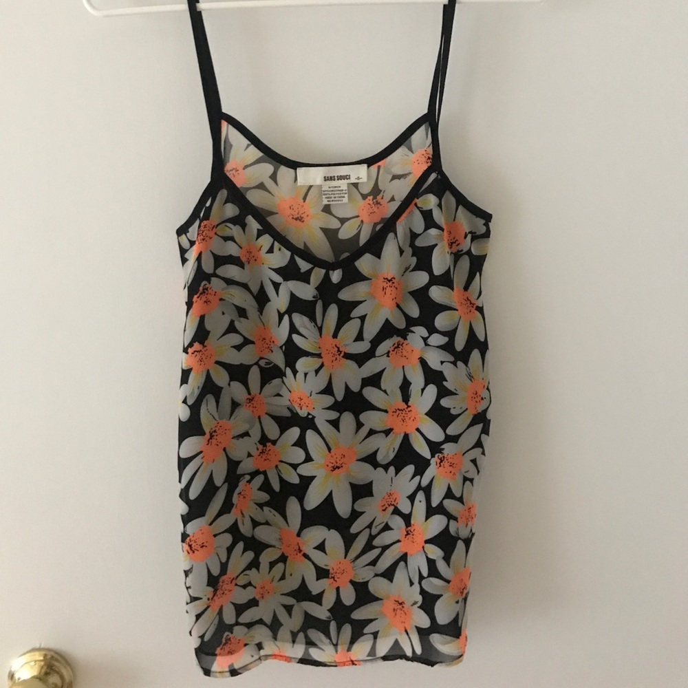 Flower print tank!
