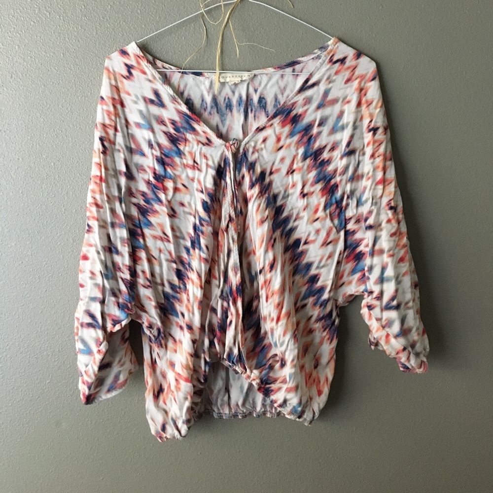 Love Stitch Boho Shirt