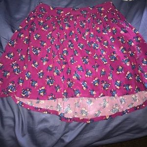 Floral skirt