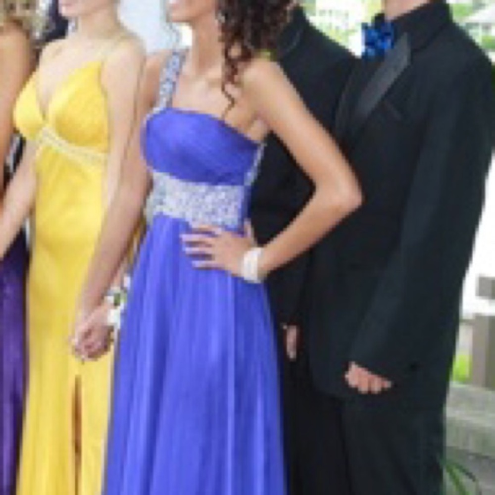 Beautiful Deep Purple Prom Dress